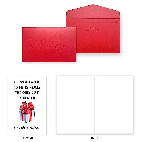 Funny Brother Birthday Card - Humorous Sibling Joke Greeting Card
