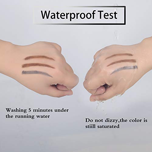 Anifer Waterproof Eyebrow Pencil Brown Coffee #3 Long Lasting