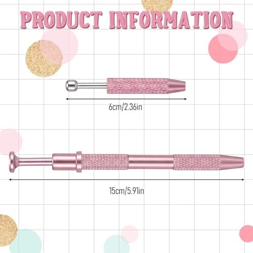 Hadnves 2 Pcs Piercing Ball Grabber Tool 4-Claw Pick Up Tool for Body Jewelry