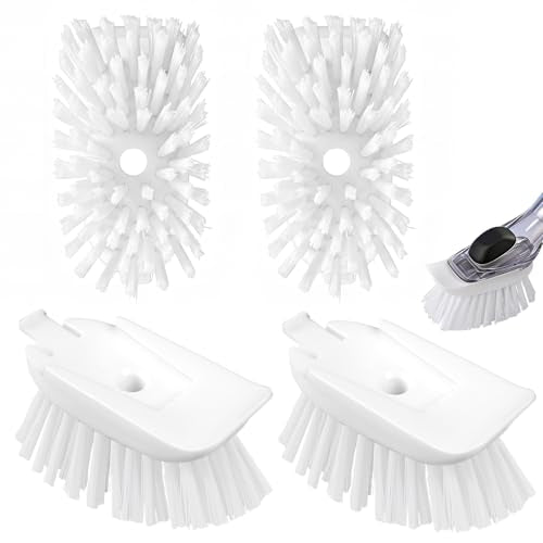 Replacement Brush Heads for OXO Soap Dispensing Dish Brush - 4 Pack