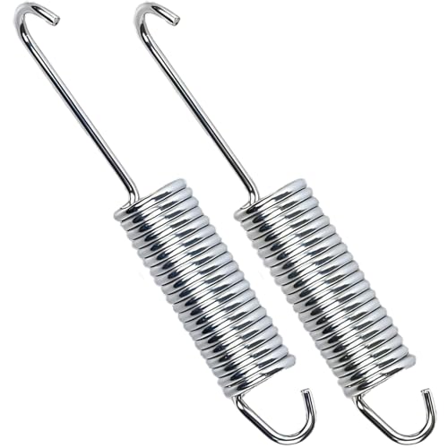 4-1/2 Inch Recliner Replacement Springs - Heavy Duty Stainless Steel (2 Pack)