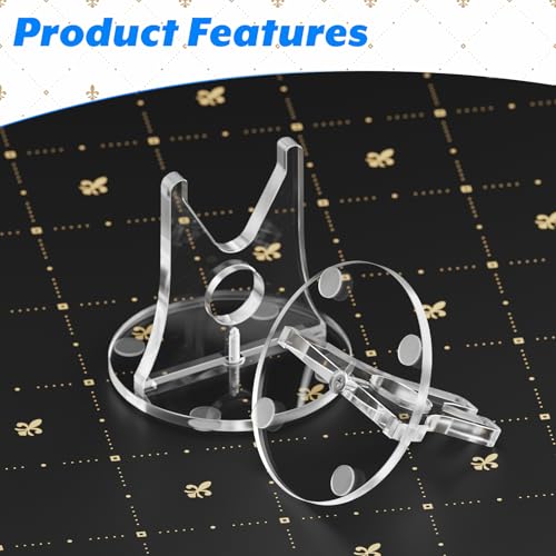 Acrylic Knife Display Stand - Adjustable Holder for Blade Collection