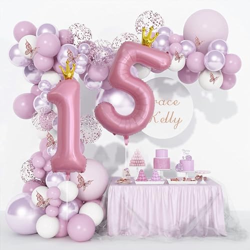 40 Inch Baby Pink Crown Number 27 Balloon Set for Celebrations