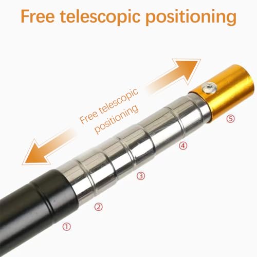 Adjustable Cordless Blind Extension Pole, 16"-60" Telescopic Wand