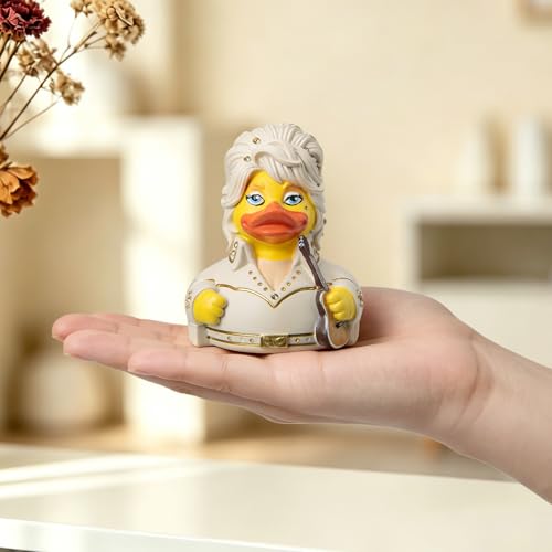 Dolly Duck Figurine - White Jumpsuit Decorative Collectible