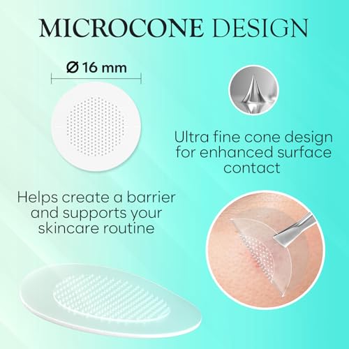 BLOOMORA Microdart Pimple Patches for Early Stage Spots with Salicylic Acid, Niacinamide & Hyaluronic Acid - 12 Count