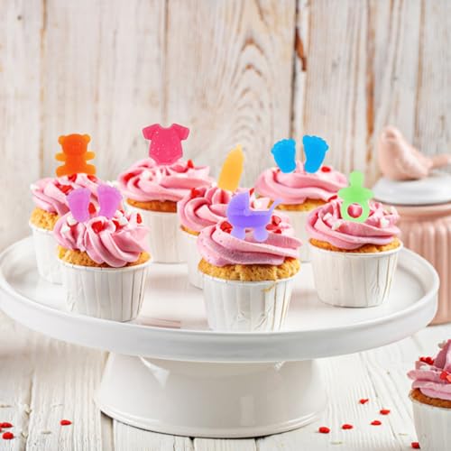 Baby Silicone Chocolate Molds - 2 Pack for Baby Shower Treats