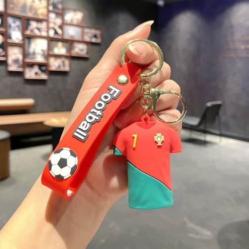 Messi Number 7 Keychain Pendant - Unique Football Fan Gift