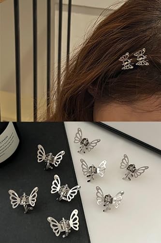 Metal Butterfly Hair Clips for Braids and Dreadlocks - 30 Pack