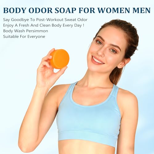 PALFICAB Persimmon Soap Bar for Body Odor Control and Cleansing