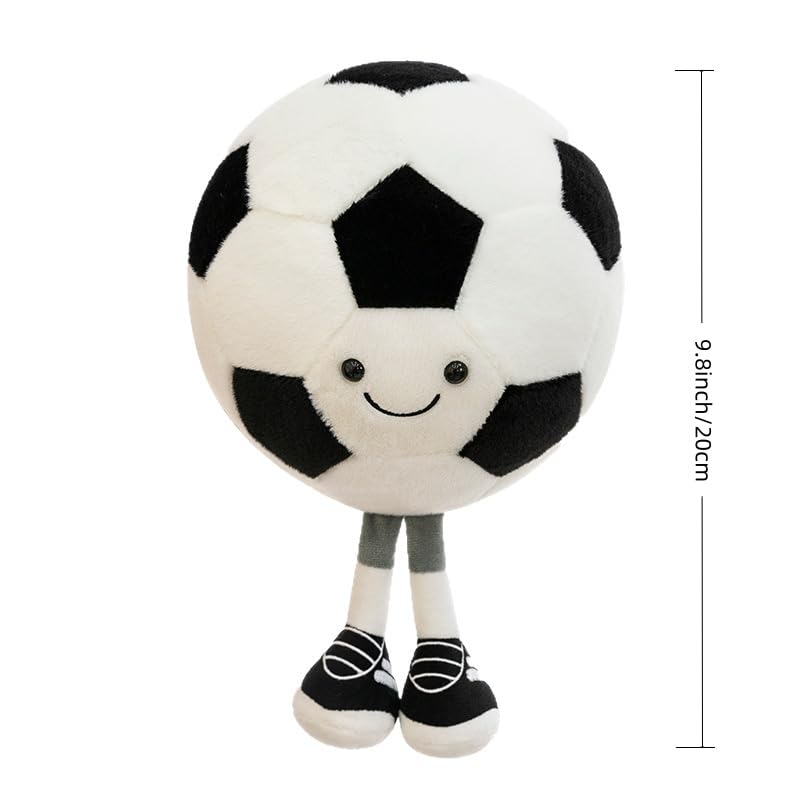 9.8-Inch Plush Football Pillow - Soft Sports Toy Gift