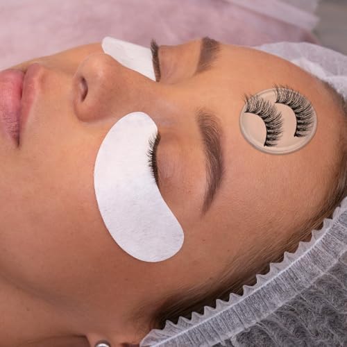 Ezymivs 5PCS Silicone Lash Pad False Eyelash Holder Extension Tools
