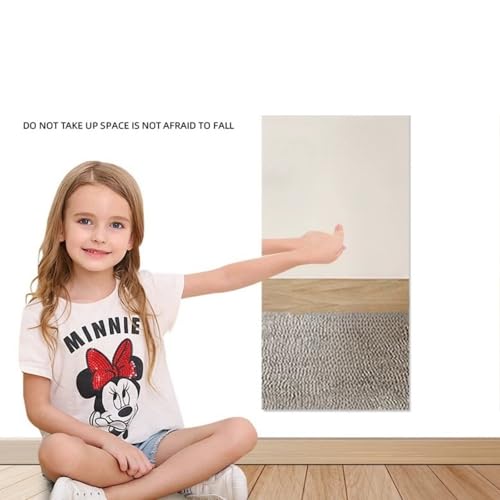 MSACC Flexible Acrylic Mirror Sheet, 12x16 Inch Self-Adhesive Wall Tile