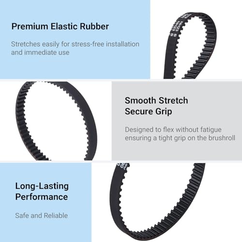 3-Pack Hoover WindTunnel Replacement Belts UH70400 Series