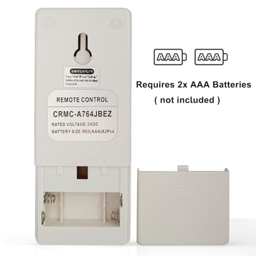 Replacement Remote Control for Sharp Portable Air Conditioners