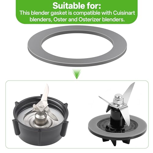 5 Pack Rubber Sealing O-Ring Gaskets for Oster and Osterizer Blender Blades