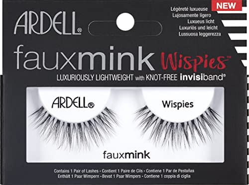 Ardell Faux Mink Wispies False Eyelashes - Lightweight Crisscross Lashes
