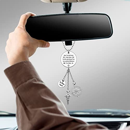 X-Ray Tech Car Ornament - Radiographer Appreciation Gift for Interior Decor