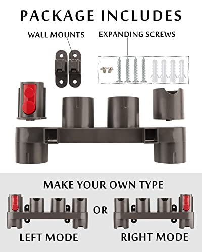 Dyson Vacuum Attachments Holder - Wall Mount for V15/V12/V11/V10