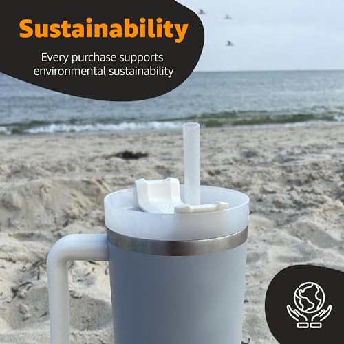 12" Replacement Straws for Stanley & Reduce Tumblers - 6-Pack