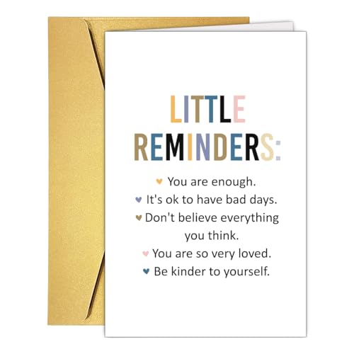You Are Enough Encouragement Card for Family & Colleagues