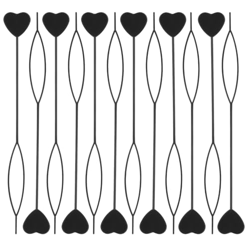 Styquenzer 12PCS Hair Beader Tool for Braids and Ponytails, Black