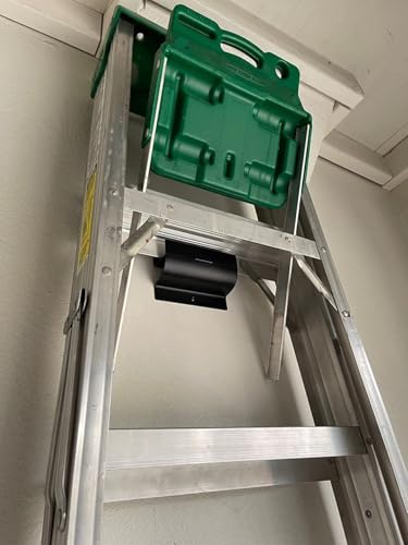 Tetra-Teknica GMH-01 4-in Steel Wall Mount Ladder & Wheelbarrow Hanger