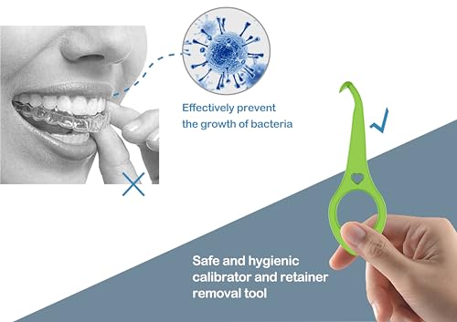 BICASUU Clear Aligner Removal Tool - 4 Pack Invisible Braces Extractor