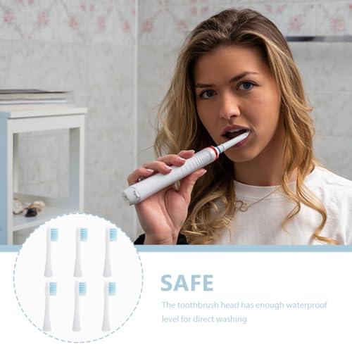 Healeved Electric Toothbrush Replacement Heads 6-Pack for X-3