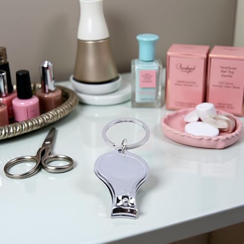 WLngtv 3-in-1 Multifunction Nail Clipper Keychain & Bottle Opener