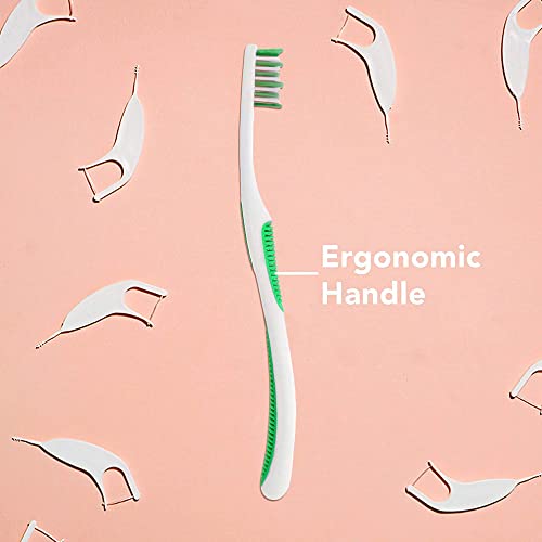 Platypus Orthodontic Toothbrush for Braces with Soft Bristles