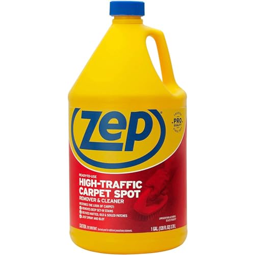 Zep High Traffic Carpet Cleaner - 1 Gallon, Deep Stain Remover