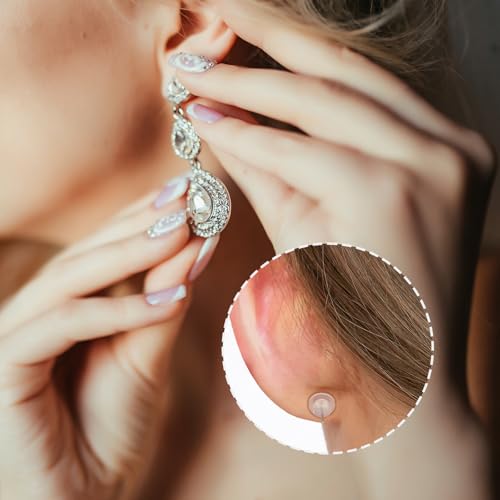 Clear Piercing Discs for Healing Bumps & Keloids - 30 Pcs Silicone Pads