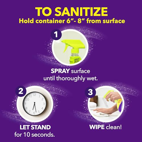 OxiClean Bathroom Cleaner Spray, 32 oz - Disinfects & Deodorizes