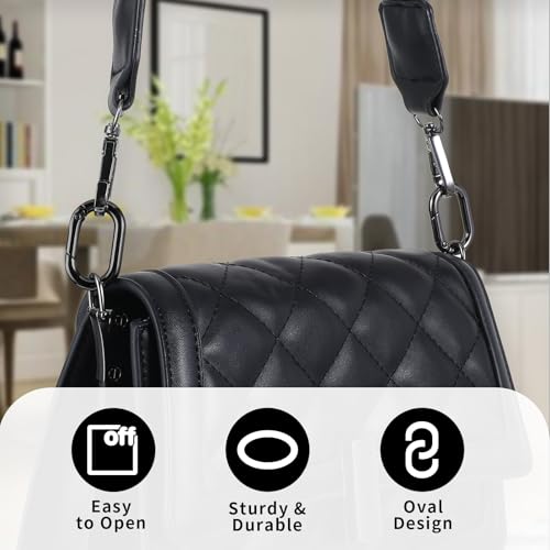 10Pcs Small Carabine Mini Carabiner Clip 1in Spring Snap Hook Heavy Duty for Car Keychain Hooks Camping Climbing