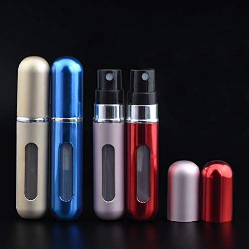 AISIBO Refillable Travel Perfume Atomizer Spray Bottle - Pink 5ml