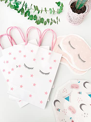 Pooka Party Teepee Favor Bags for Girls Slumber Party - Set of 8
