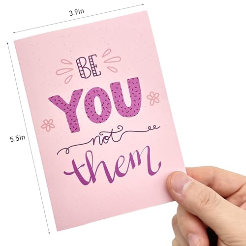 24 Inspirational Motivational Cards with Envelopes - Uplifting Messages