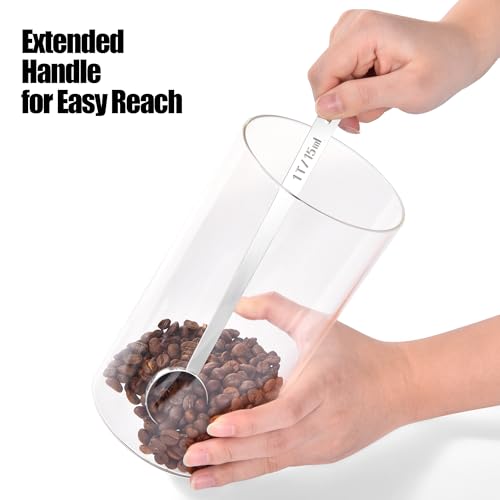Doosu 8.3in Long Handle Coffee Scoop - 1 Tbsp Measurement