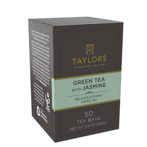 Taylors of Harrogate Jasmine Green Tea, 50 Tea Bags
