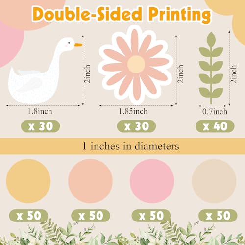 300 Pcs Silly Goose Confetti for Baby Shower & Birthday Parties