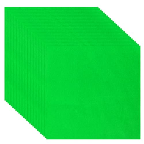 Green 6x6 Inch Aluminum Foil Candy Wrappers 100Pcs for Chocolates & Gifts