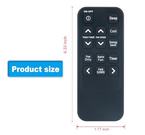 AULCMEET KEN001 AC Remote Controller for Kenmore/Frigidaire A/C