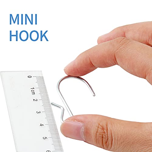 Bonsicoky Stainless Steel S Shaped Hooks - 20PCS for Hanging