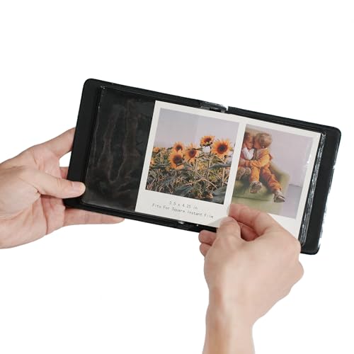 GOLDBARLEY Small Polaroid Photo Album - 32 Pockets - Marine Blue