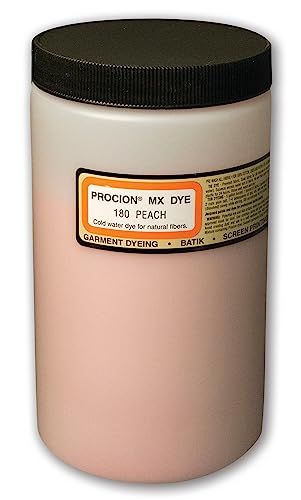 Jacquard Procion MX Fiber Reactive Dye - Peach - 1 Lb Powder