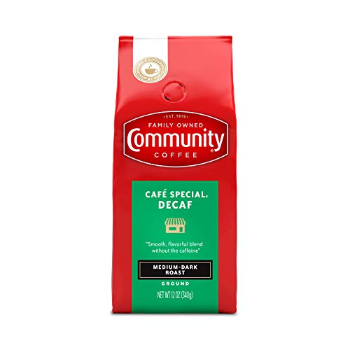 Cafe Special Decaf Ground Coffee - Medium Dark Roast, 12 Ounce