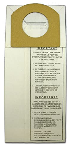 EnviroCare Replacement Dust Bags for Dirt Devil Type G Hand Vacuums - 3 Pack