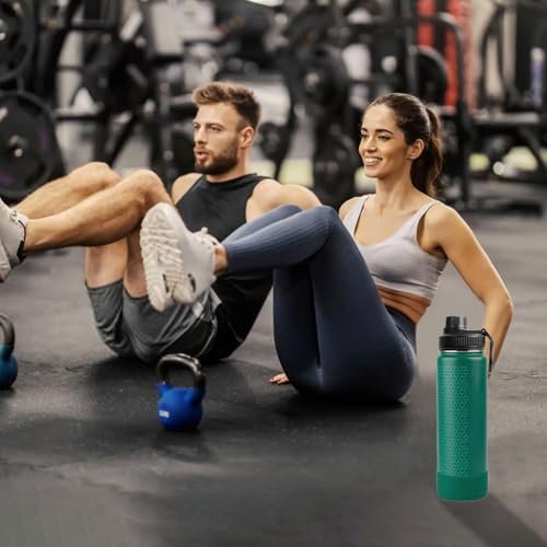 2Pack Lids Replacement Fit for Thermoflask 16 18 24 32 40 64oz Wide Mouth Bottle, Leak-Proof Dust-Proof, BPA Free