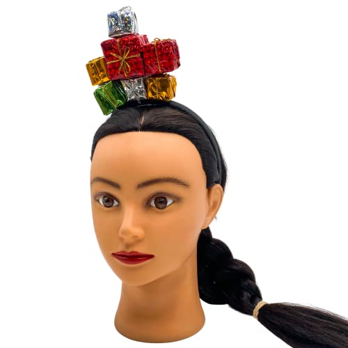 Needzo Colorful Christmas Headband Festive Holiday Party Accessory